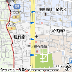 大阪ガスサービスショップ田中ガスセンター　本店周辺の地図