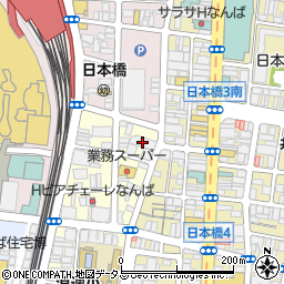 アニメイト大阪日本橋周辺の地図