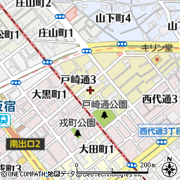 兵庫県神戸市長田区戸崎通3丁目周辺の地図