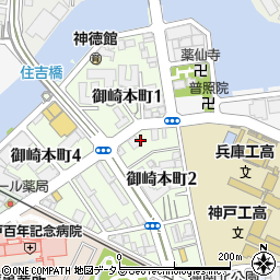 津山電装株式会社　兵庫店周辺の地図