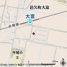 岡山県瀬戸内市邑久町大富480-8周辺の地図