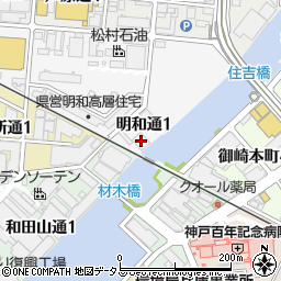 伊藤園神戸西支店周辺の地図