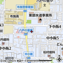 大阪府東大阪市下小阪4丁目2-14周辺の地図