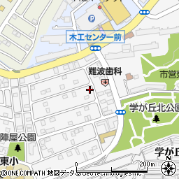 チケパ神戸学が丘第１駐車場周辺の地図