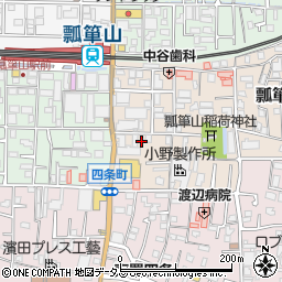 クレセント辻井周辺の地図