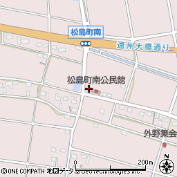 静岡県浜松市中央区松島町1131周辺の地図