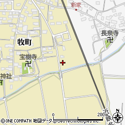 三重県津市牧町362周辺の地図