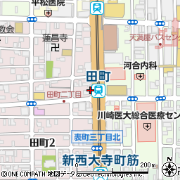 サム田町店周辺の地図