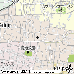 大阪府東大阪市瓢箪山町25周辺の地図