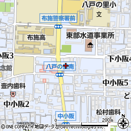 大阪府東大阪市下小阪4丁目2周辺の地図