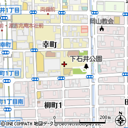 岡山県岡山市北区幸町10周辺の地図