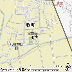 三重県津市牧町341周辺の地図