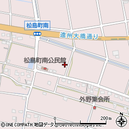 静岡県浜松市中央区松島町1136周辺の地図