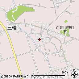 岡山県総社市三輪199周辺の地図