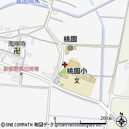 桃園公民館周辺の地図