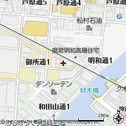 株式会社豊車輌工作所　工場周辺の地図