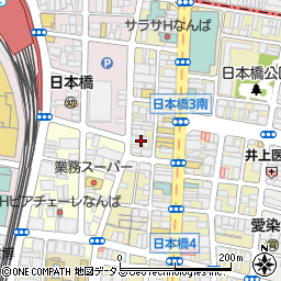 Ｕ‐ＦＲＯＮＴ　大阪日本橋店周辺の地図