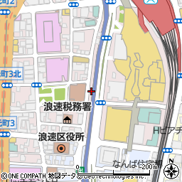 難波中豊田ビル周辺の地図
