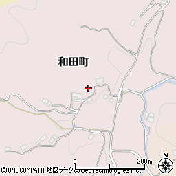 奈良県奈良市和田町周辺の地図