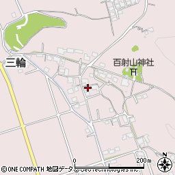 岡山県総社市三輪1388周辺の地図