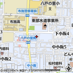 大阪府東大阪市下小阪4丁目3-33周辺の地図