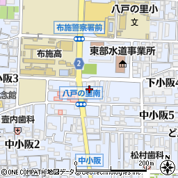 大阪府東大阪市下小阪4丁目2-22周辺の地図
