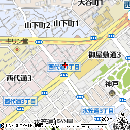阪神営繕株式会社周辺の地図