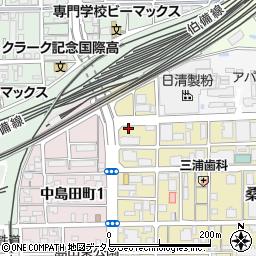 タイムズ東島田町第４駐車場周辺の地図