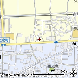 岡山県岡山市東区久保151周辺の地図