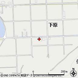 岡山県総社市下原594周辺の地図
