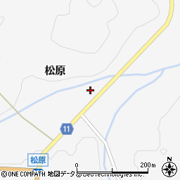 広島県山県郡安芸太田町松原355周辺の地図
