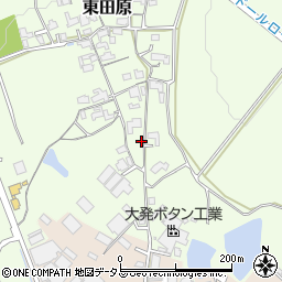 三重県名張市東田原2095周辺の地図