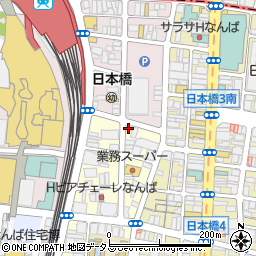 カードショップすぱいらる　大阪日本橋店周辺の地図