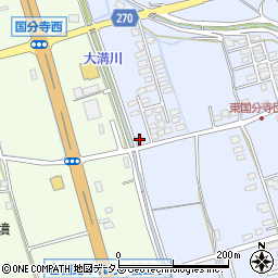 岡山県総社市宿1344-1周辺の地図