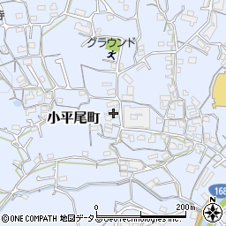 北小平尾自治会館周辺の地図