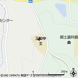 広島県三次市三和町上板木55周辺の地図