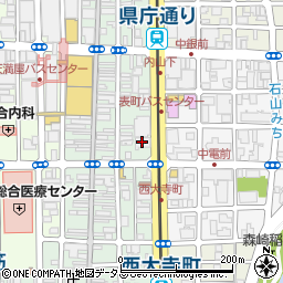 もみじ銀行岡山支店 ＡＴＭ周辺の地図
