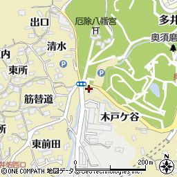 須磨警察署多井畑交番周辺の地図