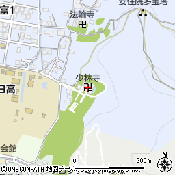 少林寺周辺の地図