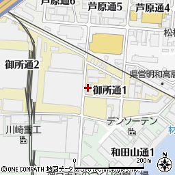 東鉄工所周辺の地図