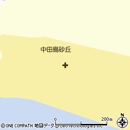 中田島砂丘周辺の地図
