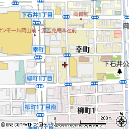 岡山県岡山市北区幸町9-6周辺の地図