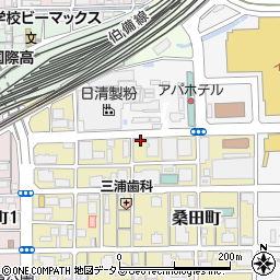 株式会社奥村組　岡山営業所周辺の地図
