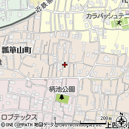 大阪府東大阪市瓢箪山町25-22周辺の地図
