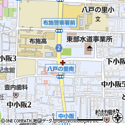 大阪府東大阪市下小阪4丁目2-1周辺の地図