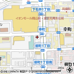 岡山産業保健総合支援センター周辺の地図