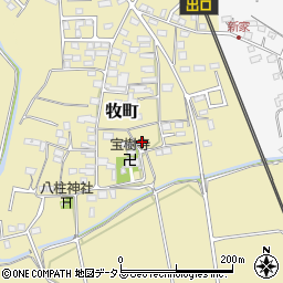 三重県津市牧町340周辺の地図