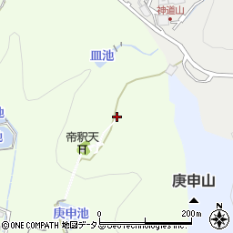 庚申山周辺の地図