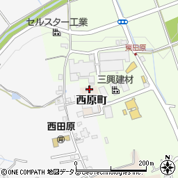 三重県名張市西原町3021周辺の地図