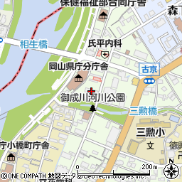 ヴァンテアン古京町周辺の地図